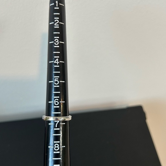 Cute Blue ring 14 k gold plated - Picture 5 of 6